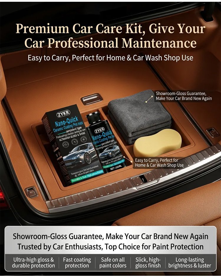 【Instant Effect】Automotive Nano Quick-Dry Ceramic Coating
