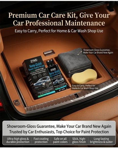 【Instant Effect】Automotive Nano Quick-Dry Ceramic Coating