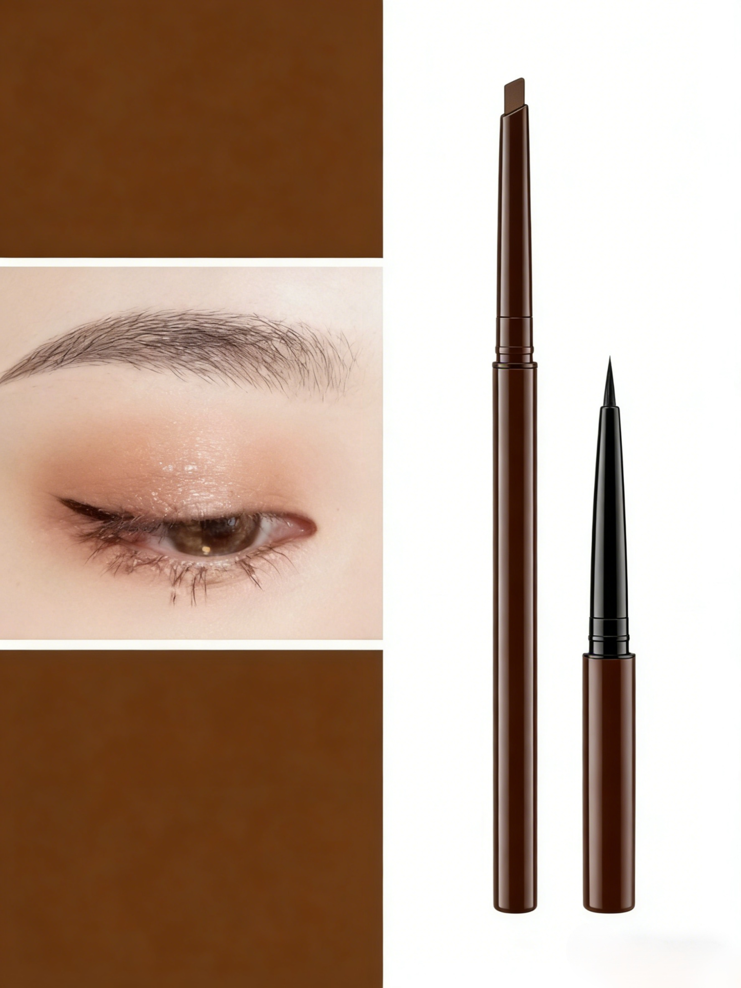 Simulation Liquid Rooted Eyebrow Pencil Wild Eyebrow Colorless Quad Eyebrow Pencil