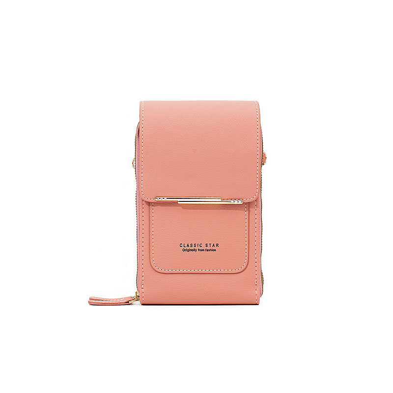 New Touch Screen Cell Phone Bag Fashion Women's Korean Style Crossbody One-Shoulder Bag Multifunctio