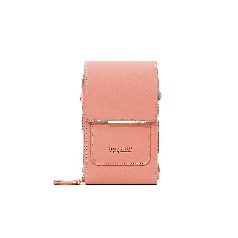 New Touch Screen Cell Phone Bag Fashion Women's Korean Style Crossbody One-Shoulder Bag Multifunctio