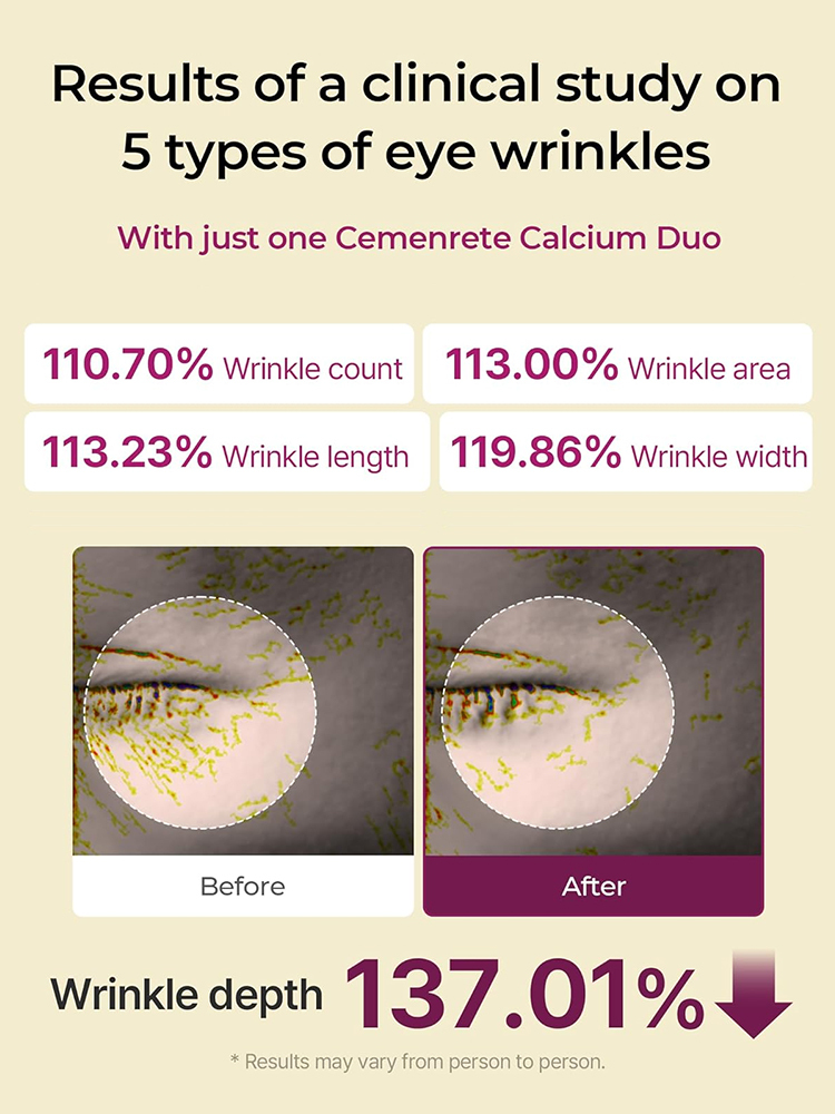 Wrinkle-lightening and firming eye cream stick