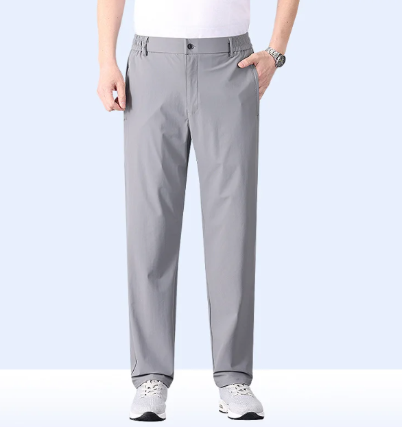 Ice Silk Stretch Quick-Dry Casual Pants