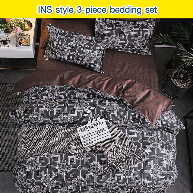 INS style 4-piece bedding set