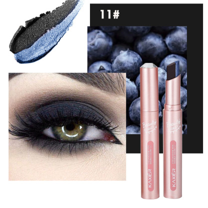 Gradient two-color lazy eye shadow stick