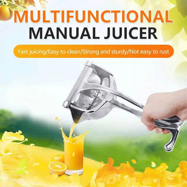 Household manual juicer