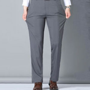 Men‘s ice silk suit pants