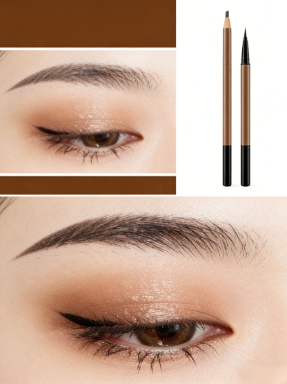 Simulation Liquid Rooted Eyebrow Pencil Wild Eyebrow Colorless Quad Eyebrow Pencil
