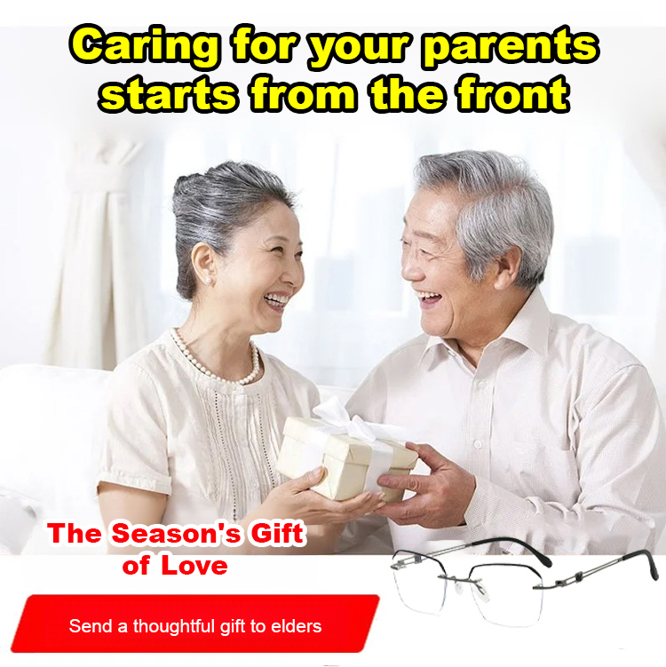 Ultra-light blue light blocking high-end reading glasses