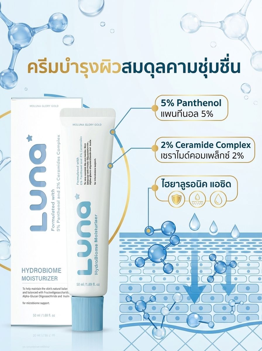 【เคล็ดลับความชุ่มชื้นและกระจ่างใส】ครีมบำรุงผิวเพื่อสมดุลและความชุ่มชื้น