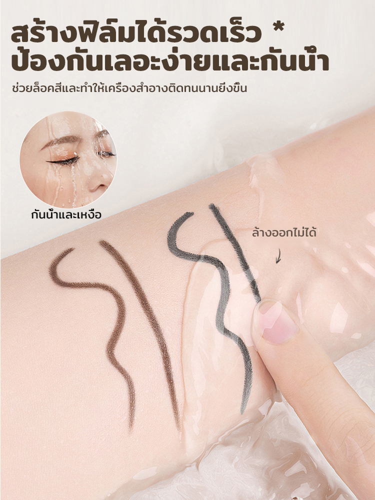 เจลอายไลเนอร์เขียนง่ายติดทน ไม่เลอะง่าย