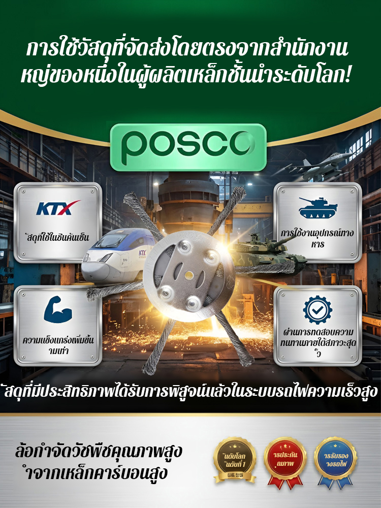 ล้อกำจัดวัชพืชสำหรับเครื่องตัดหญ้าเบนซิน