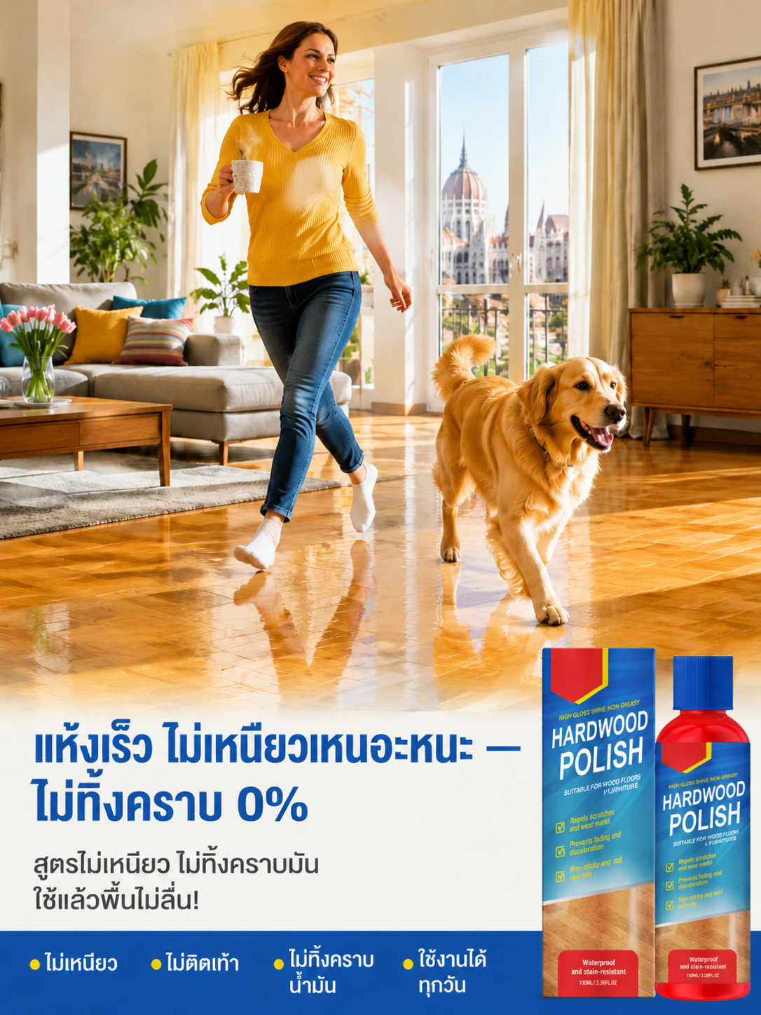 น้ำยาซ่อมแซมพื้นไม้