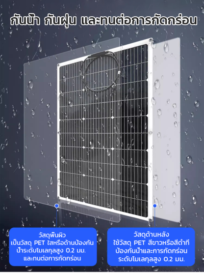 【ชาร์จเร็ว】แผงโซล่าเซลล์ชาร์จโทรศัพท์ได้