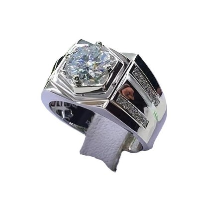 【เสริมโชคลาภ】แหวนมอยซาไนต์มงคลเรียกทรัพย์เจ้าพ่อแห่งกรุงเทพ