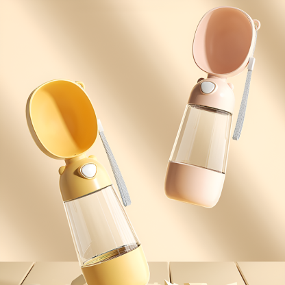 Travel-Friendly Pet Drinking Bottle 