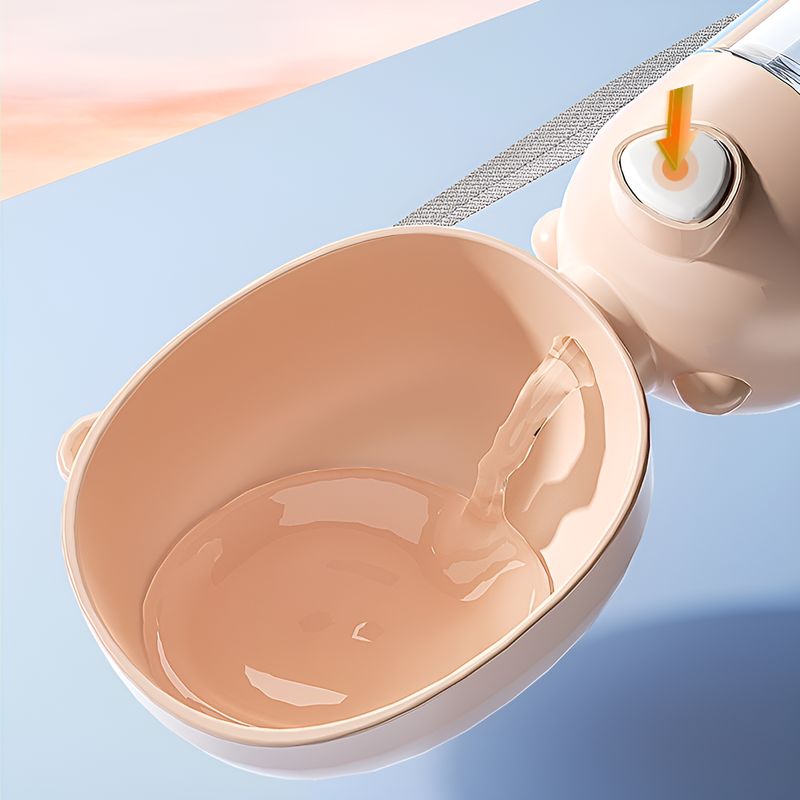 Travel-Friendly Pet Drinking Bottle 