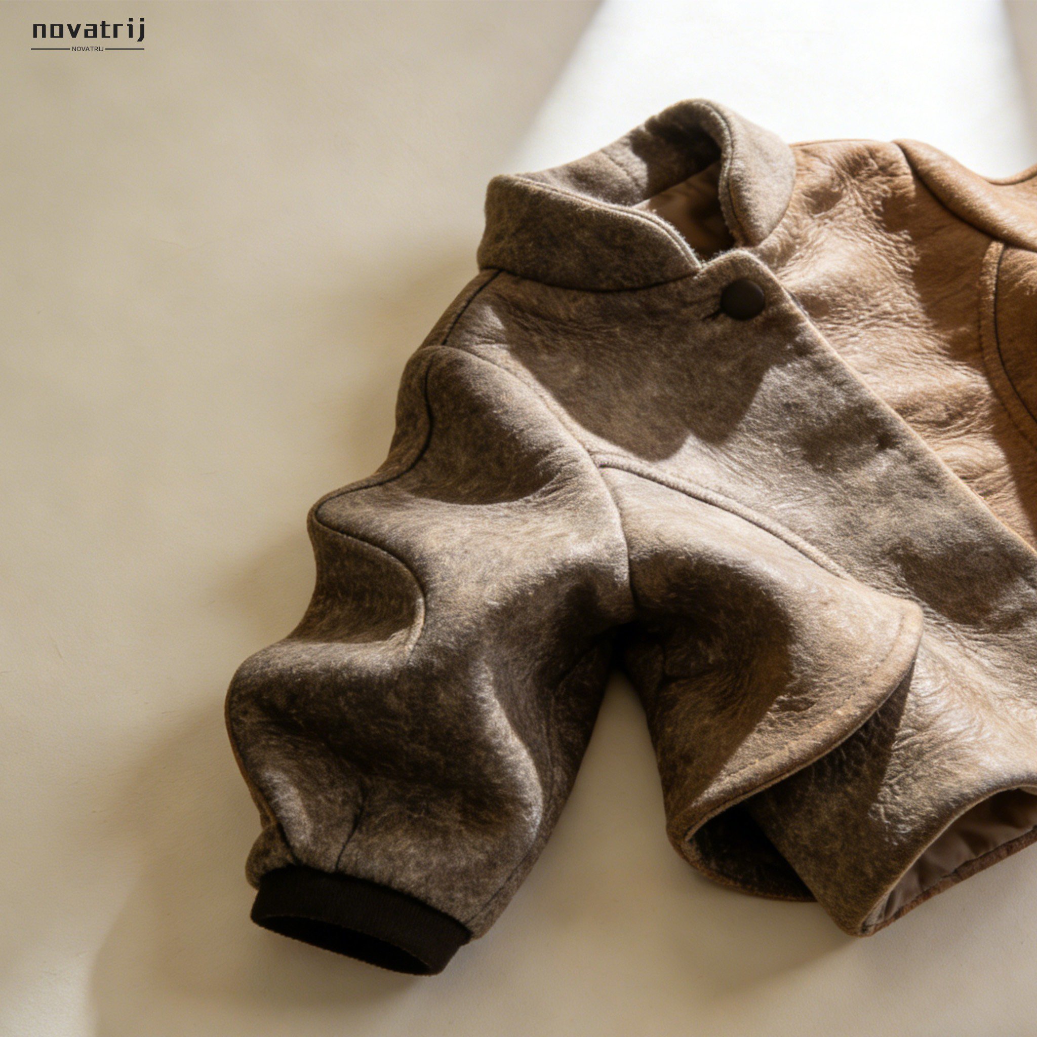 時尚男童外套細節特寫