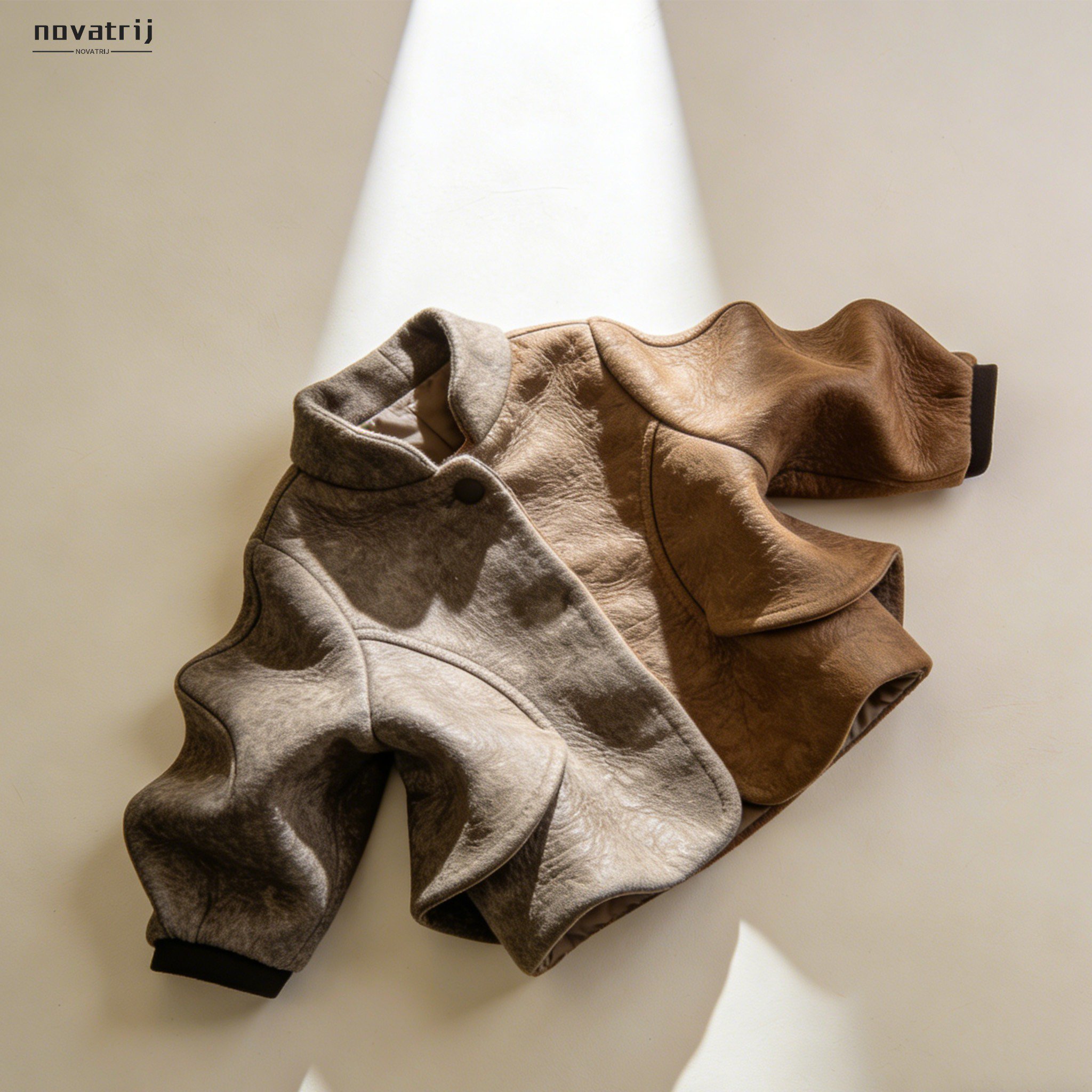 男童休閒夾克正面穿搭展示