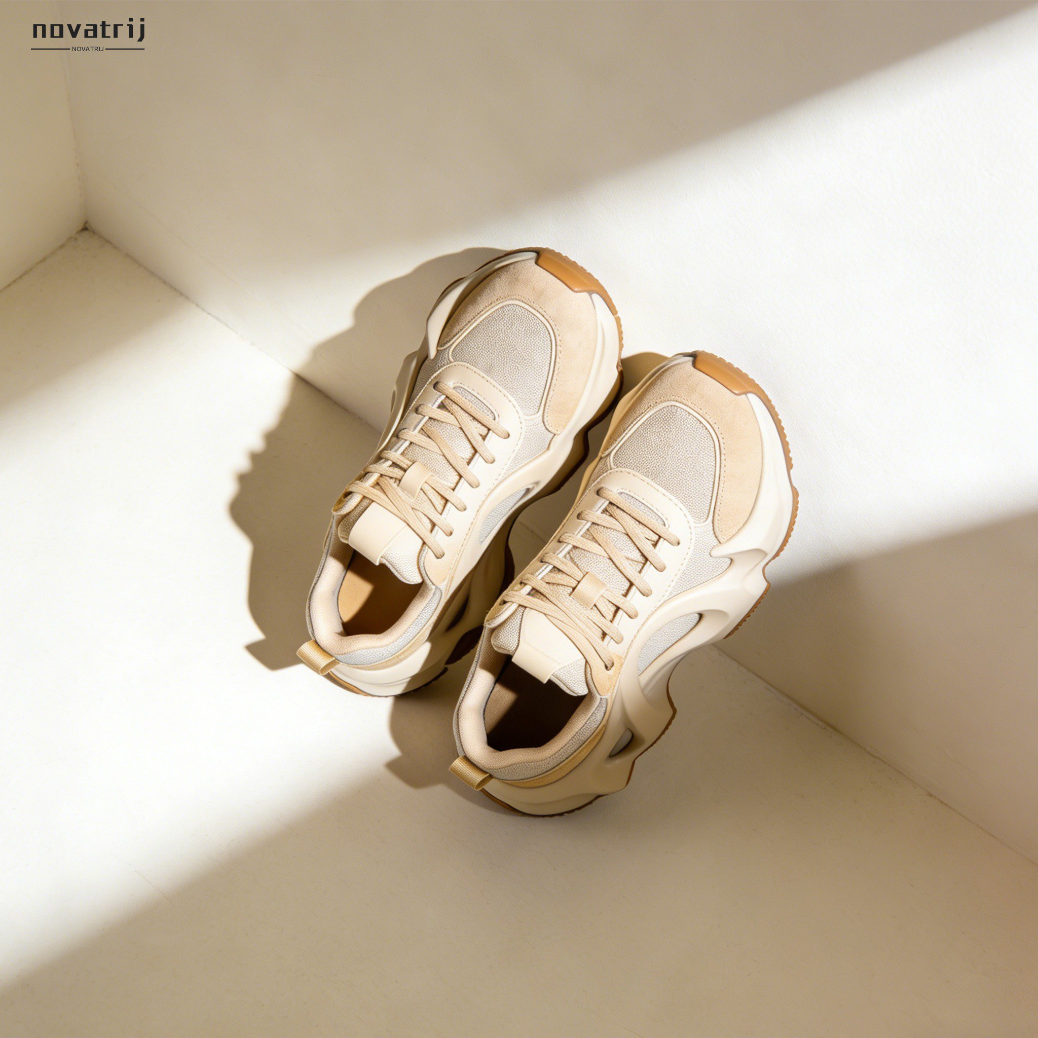 舒適輕盈休閒運動鞋側面細節