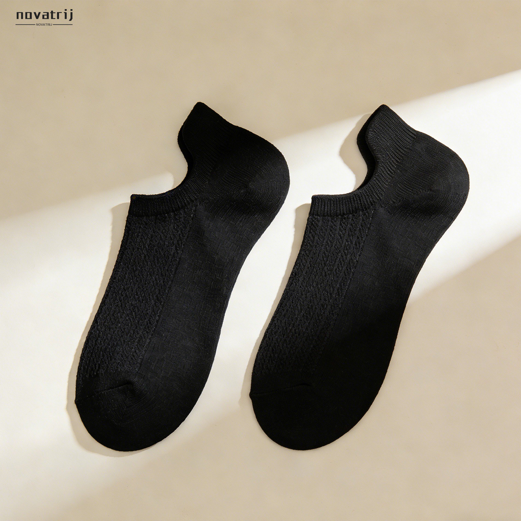 男士棉質短襪細節展示