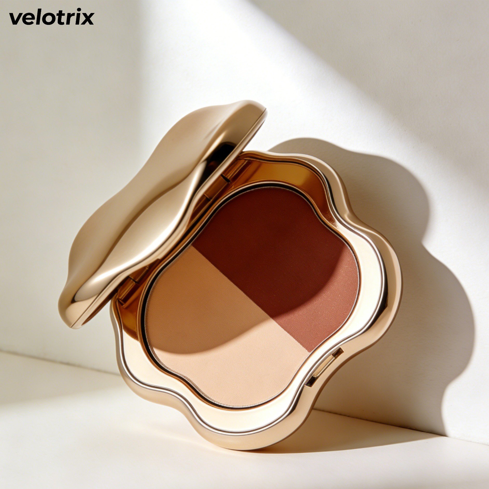 持久控油粉餅打造清爽底妝