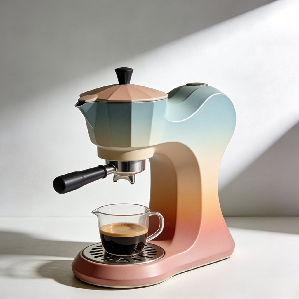 家用濃縮咖啡機外觀設計