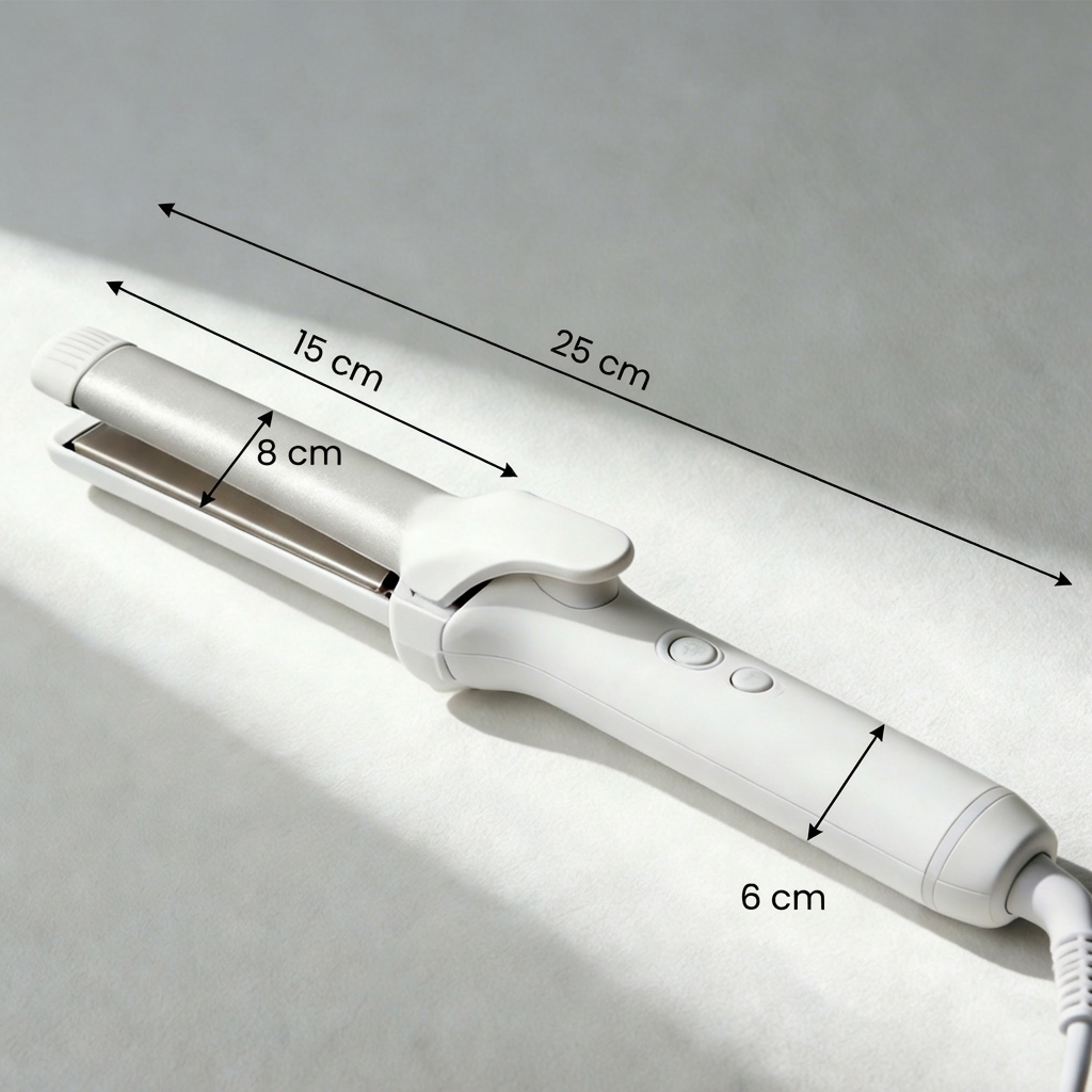 直髮造型夾快速加熱功能展示