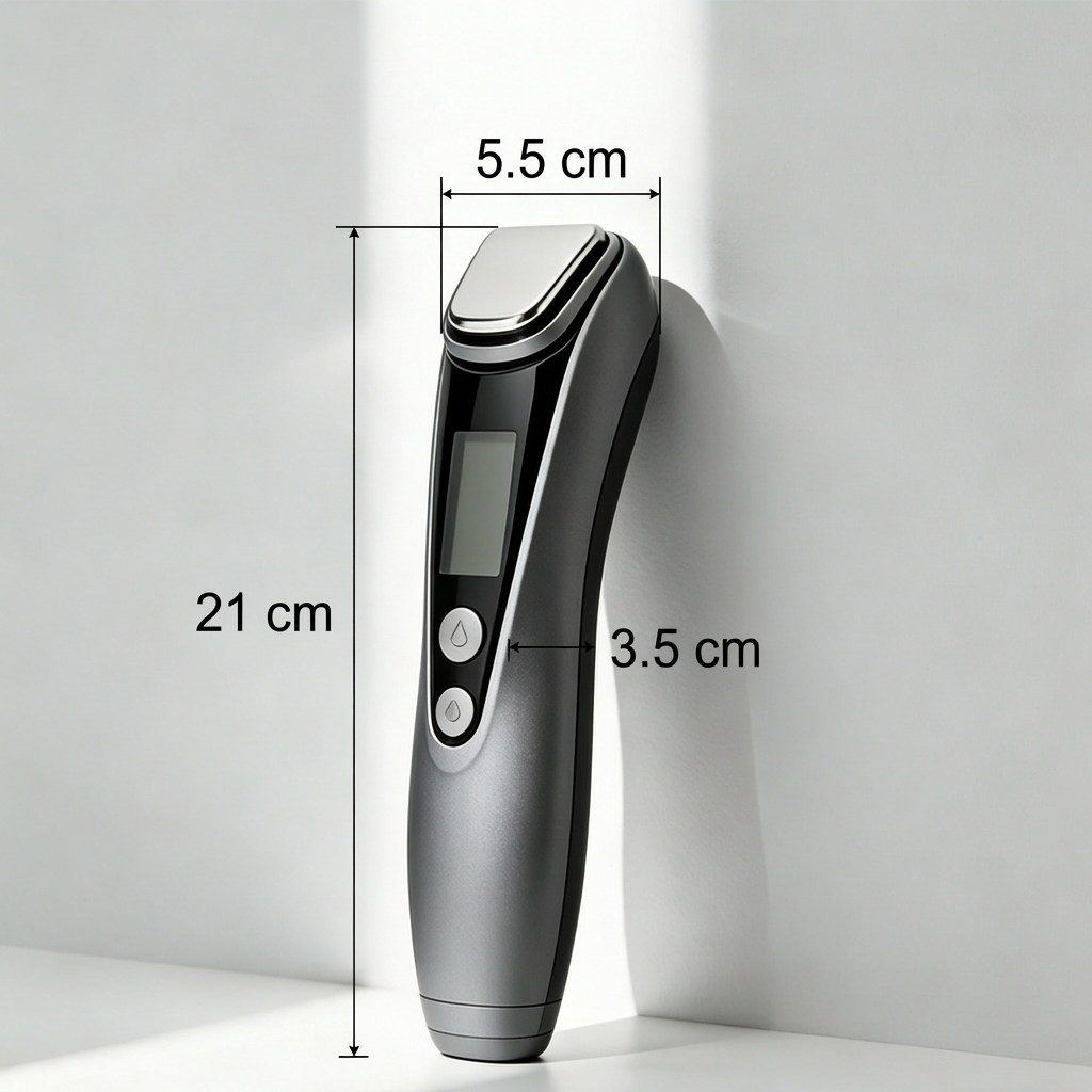 美容儀清潔毛孔效果圖