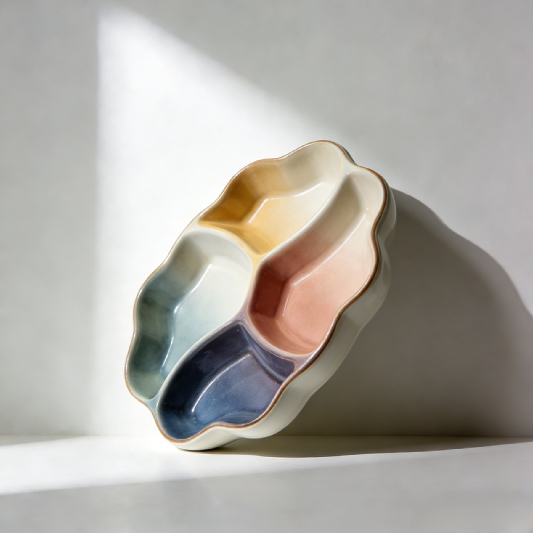 陶瓷分隔盤套裝（四件裝）