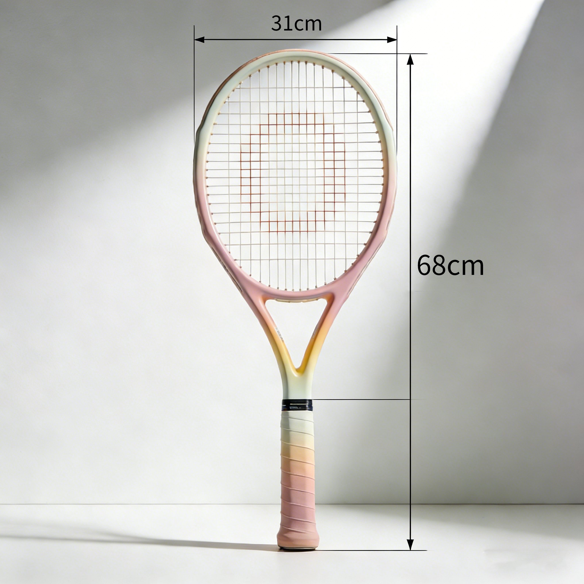 高彈性能網球拍揮拍動作