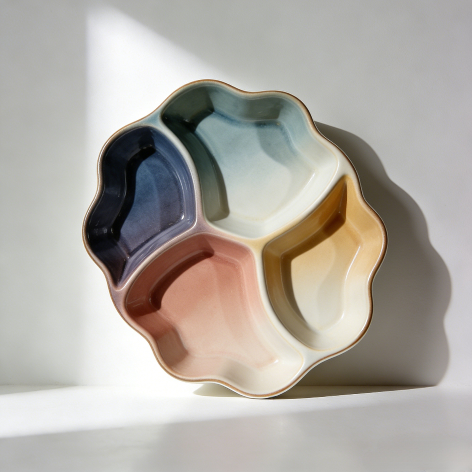 陶瓷分隔盤套裝（四件裝）