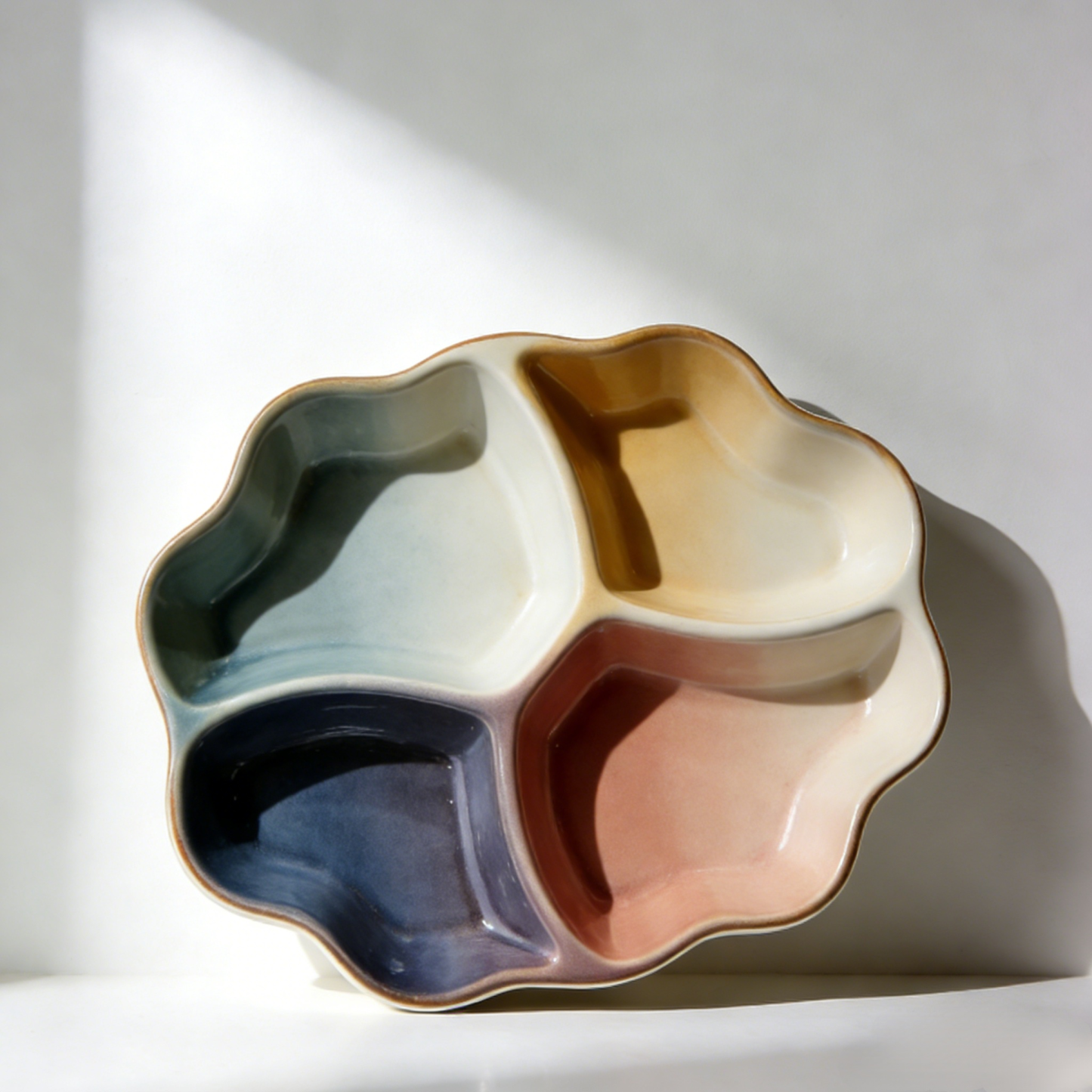 陶瓷分隔盤套裝（四件裝）