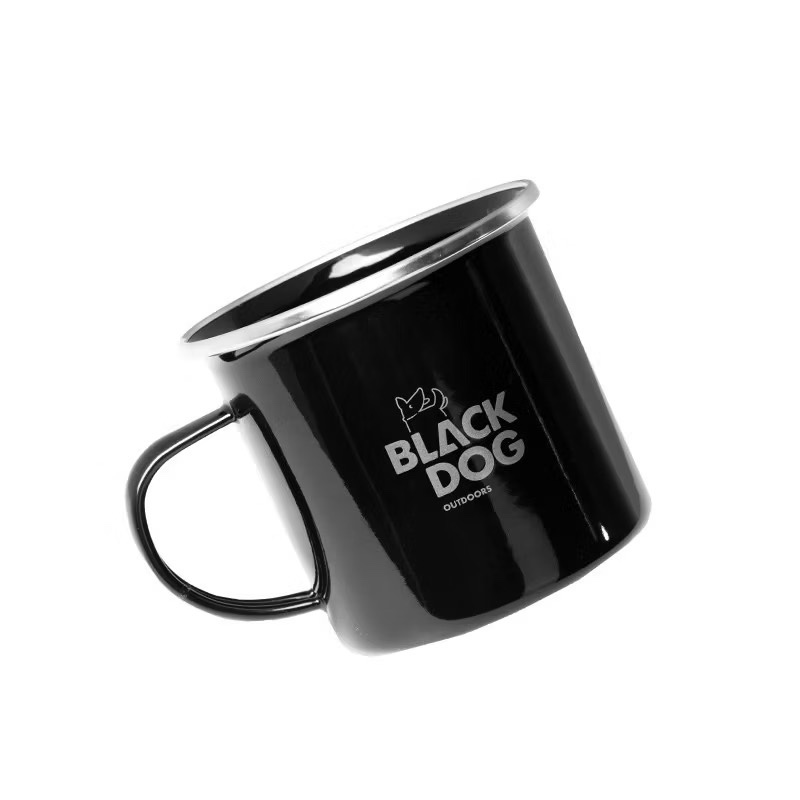 Blackdog Tableware outdoor enamel bowls and cups picnic barbecue tableware portable equipment blackening