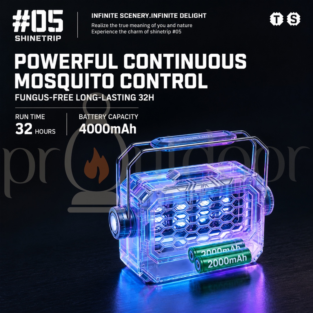 SHINETRIP 05 Series Tactical Mosquito Killer Lamp UV Camping Lantern Rechargeable LED Outdoor Light Bug Zapper