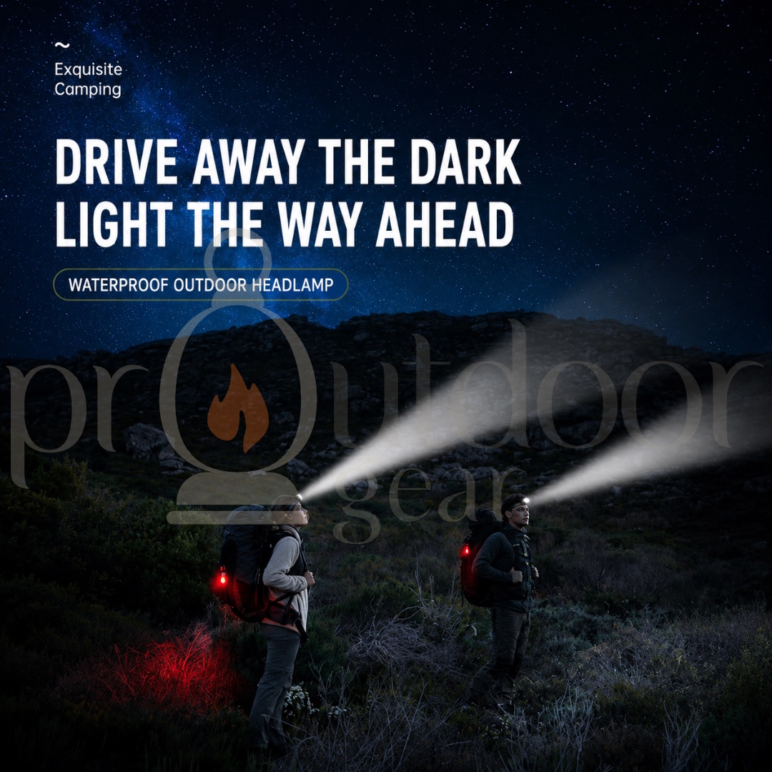 NATUREHIKE CNK2300DQ016 IP68 Headlamp Waterproof Dustproof Ultralight Tent Latren Head lamp Hiking Fishing Lights