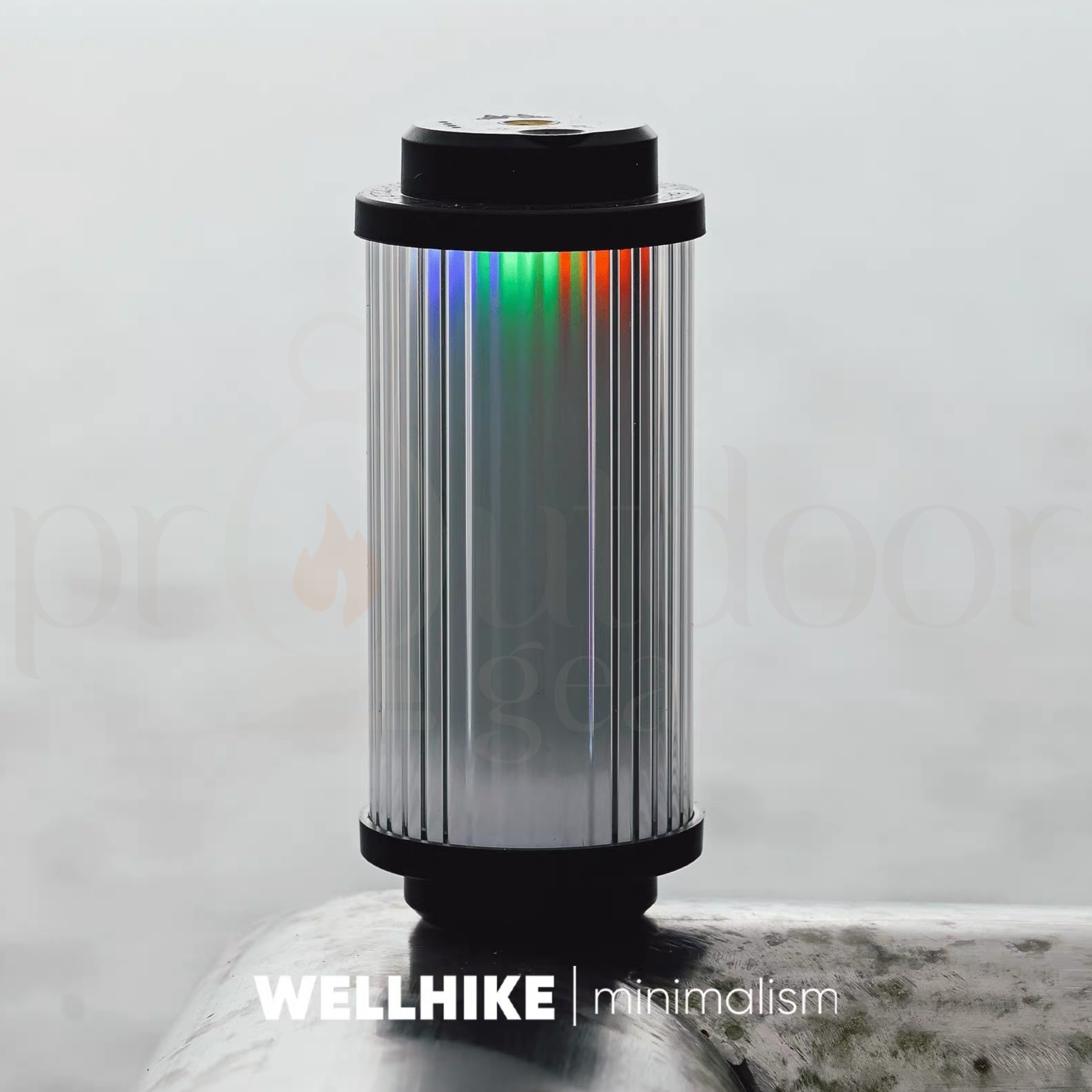 WELLHIKE Colorful RGB Camping Lantern 5000mAh Rechargeable LED Light 250LM Portable Outdoor Tent Lamp