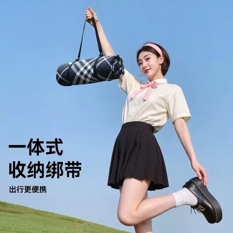 BLACKDOG CBD2550WS011 Outdoor Ultrasonic 2X2M Picnic Mat Moisture-Proof Thickened Outing Camping