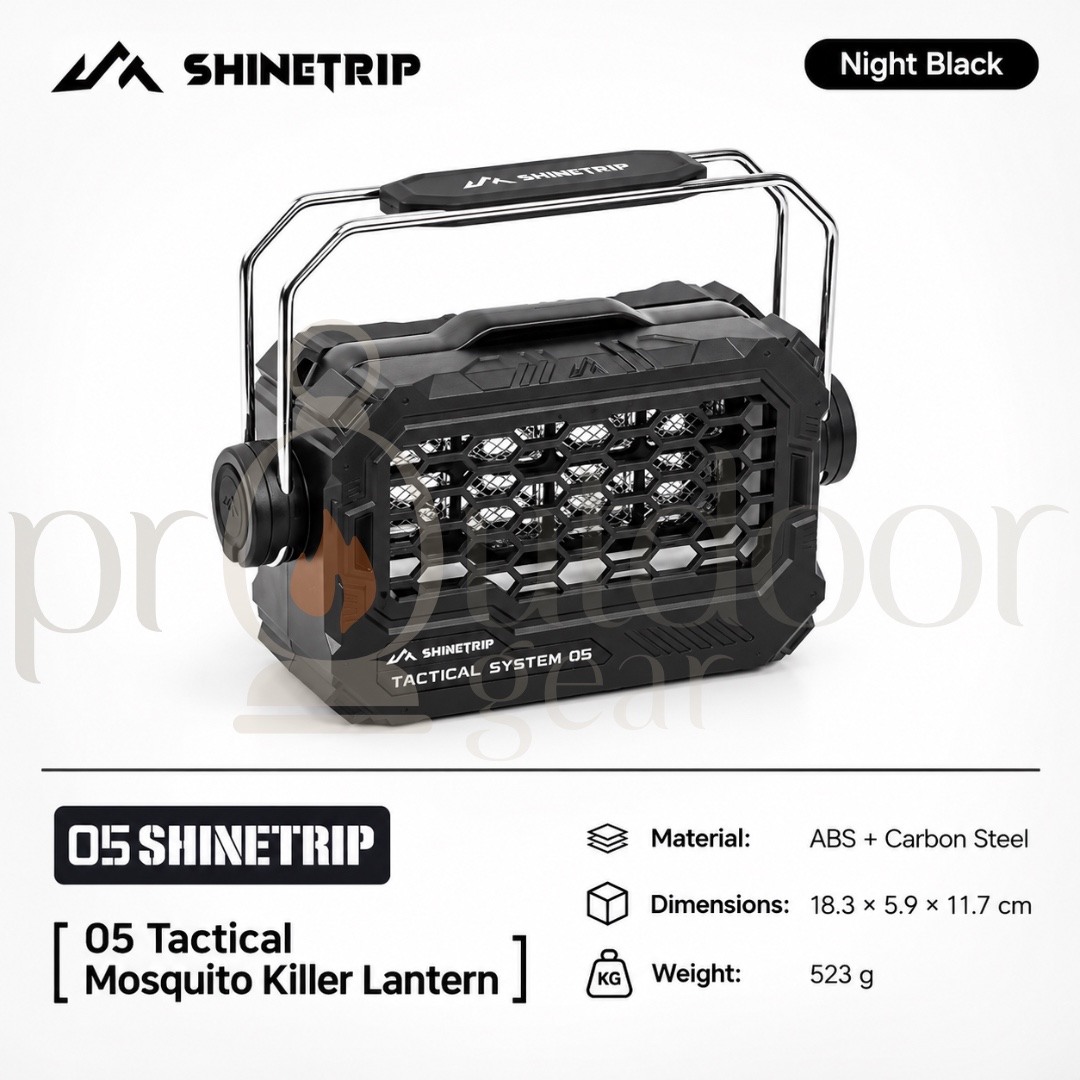SHINETRIP 05 Series Tactical Mosquito Killer Lamp UV Camping Lantern Rechargeable LED Outdoor Light Bug Zapper