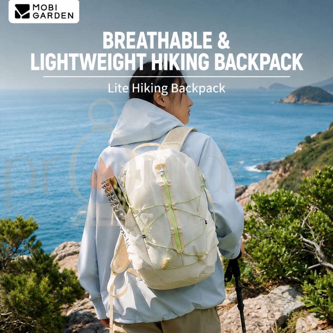 MOBI GARDEN XUECHUAN Lite Hiking Backpack 10L 18L 28L Cordura Outdoor Daypack Travel Backpack Camping Bag
