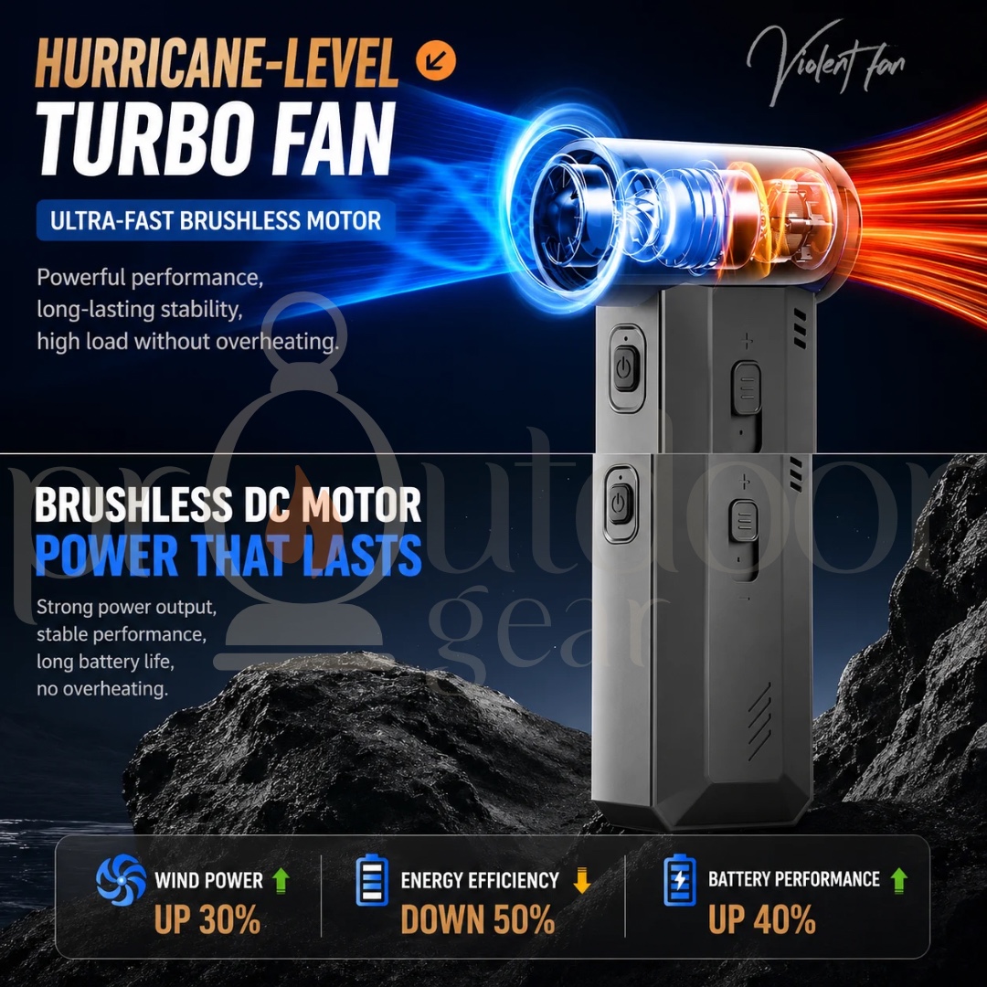 F72 High-Speed Turbo Fan Hurricane Blower & Powerful Wireless Handheld 130,000 RPM Car Vacuum Cleaner