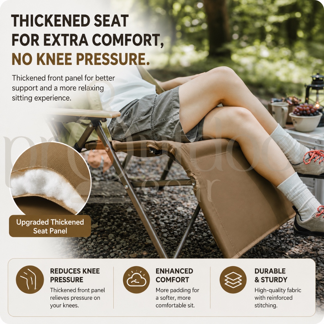 NATUREHIKE T08 Recliner Chair Integrated Quick Opening Folding Adjustable Recliner for Outdoor Fishing Picnic Portable
