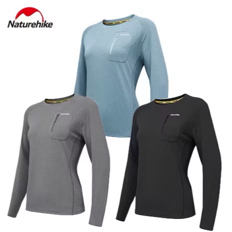 NATUREHIKE WOMEN'S OUTDOOR QUICK DRY ANTI-UV LONG SLEEVE T-SHIRTS CAY2511FS010