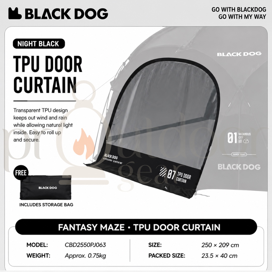 [PRE-ORDER] BLACKDOG Fantasy Maze Outdoor Dome Tent Multi-Person Sunshade Spherical Canopy Waterproof Portable