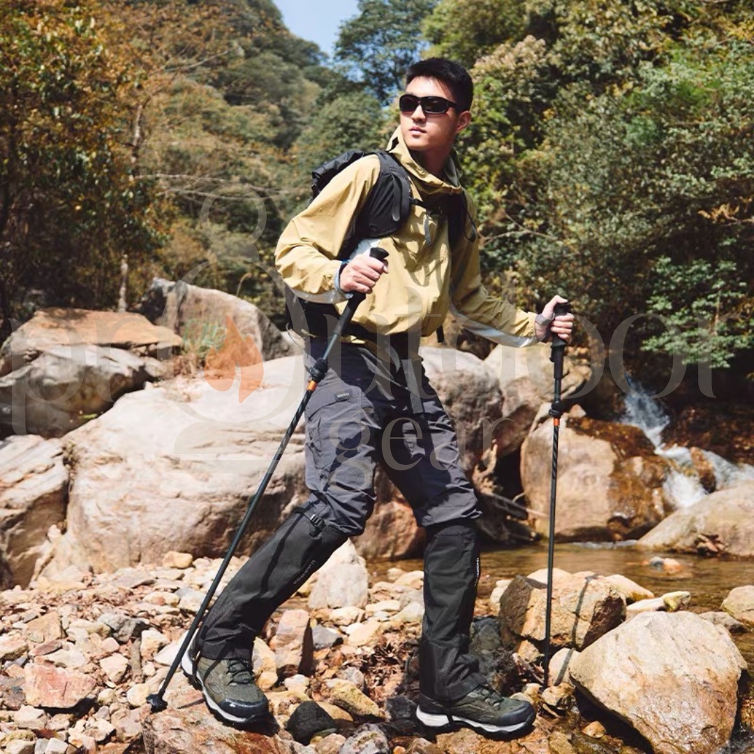 NATUREHIKE CNK2450DS011 Snow Leopard All-Terrain Hiking Gaiters Outdoor Waterproof Snowproof Breathable Leg Covers