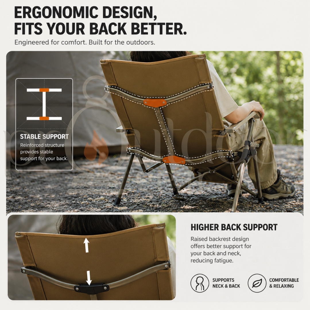 NATUREHIKE T08 Recliner Chair Integrated Quick Opening Folding Adjustable Recliner for Outdoor Fishing Picnic Portable
