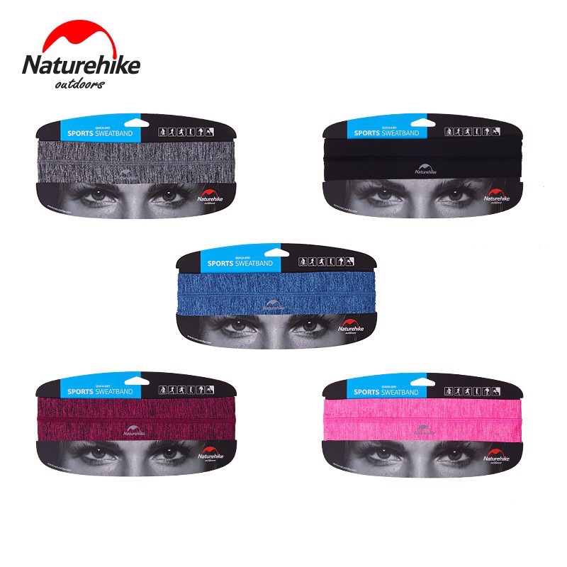 NATUREHIKE NH17Z020-D Hiking Sport Scarf Headband Outdoor Camping Hiking Cycling Bicycle Head Scarf Breathable Headwear