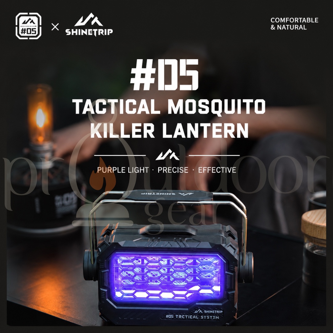 SHINETRIP 05 Series Tactical Mosquito Killer Lamp UV Camping Lantern Rechargeable LED Outdoor Light Bug Zapper
