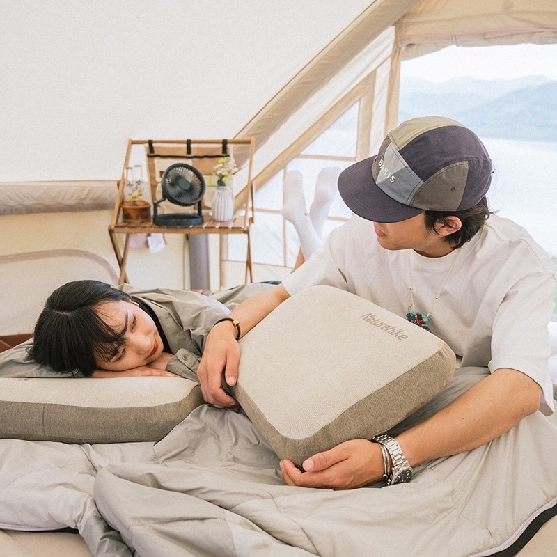 Naturehike NH22ZT002 Outdoor Memory Foam Square Pillow Portable Pillow