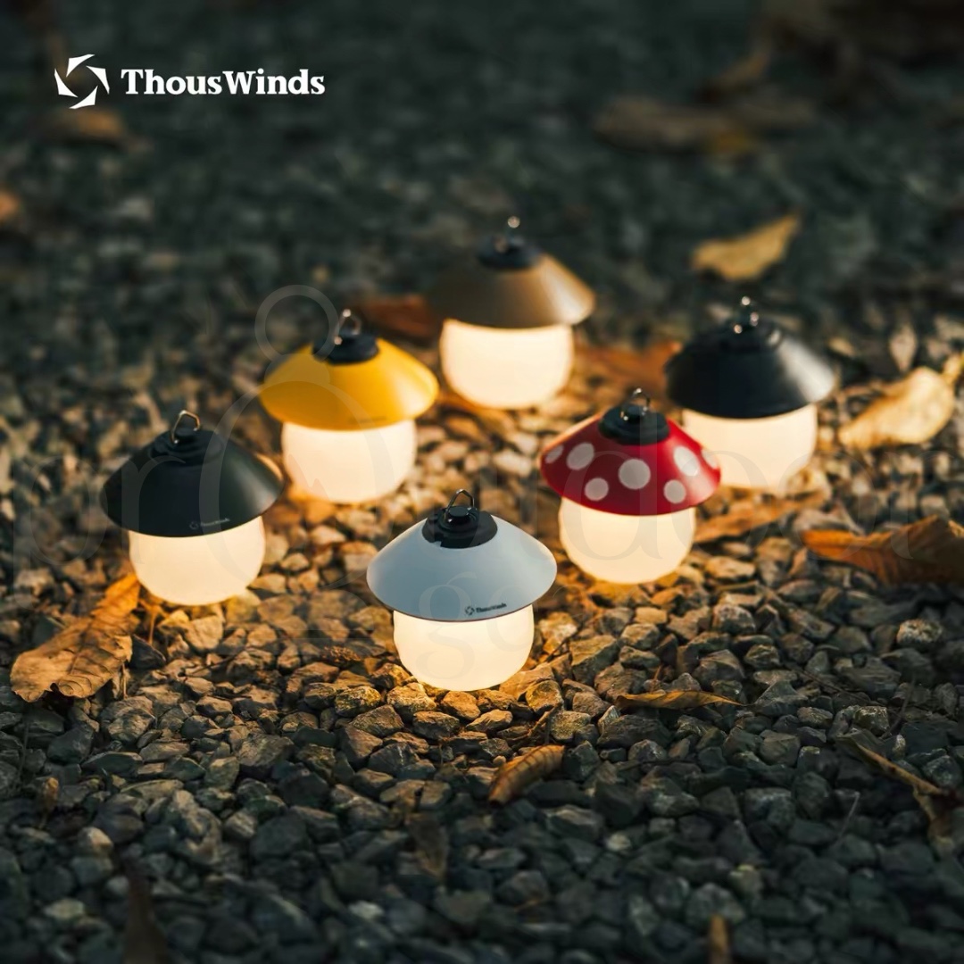 THOUSWINDS TW6018 Mushroom Lamp 5000mAh Rechargeable Camping Lantern 350 Lumens IPX5 Portable Outdoor Light